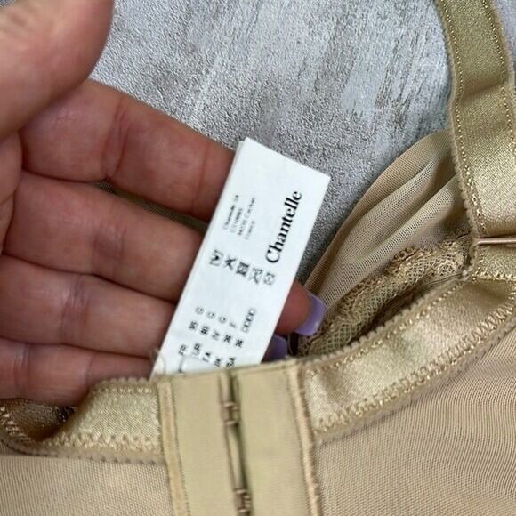 Chantelle Elegant Nude Lace Bra 36DDDD - Picture 6 of 7